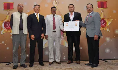 Prakasam SP Siddharth Kaushal bags Skoch award