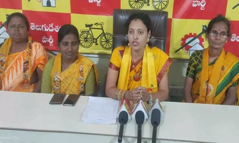 TRS government failed to protect women: TDP  Nujetti Vani