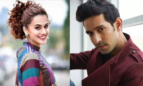 Taapsees romantic thriller with Television actor