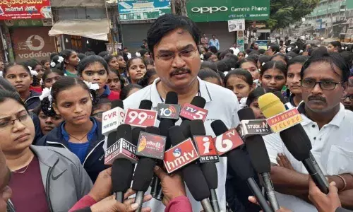 Nalgonda: Call She Teams when in trouble, SP suggests to women