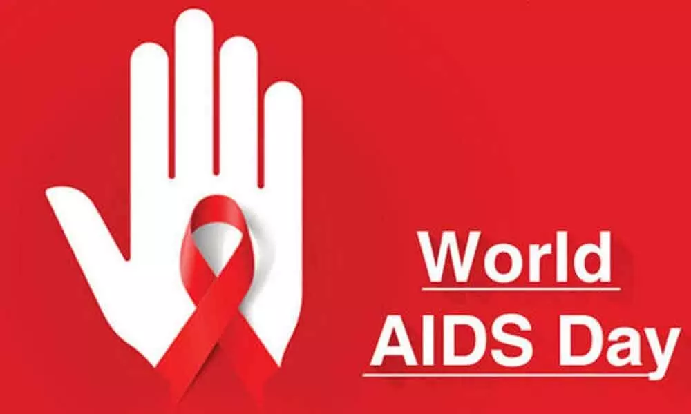The Red Ribbon- Community Makes the Difference World AIDS Day