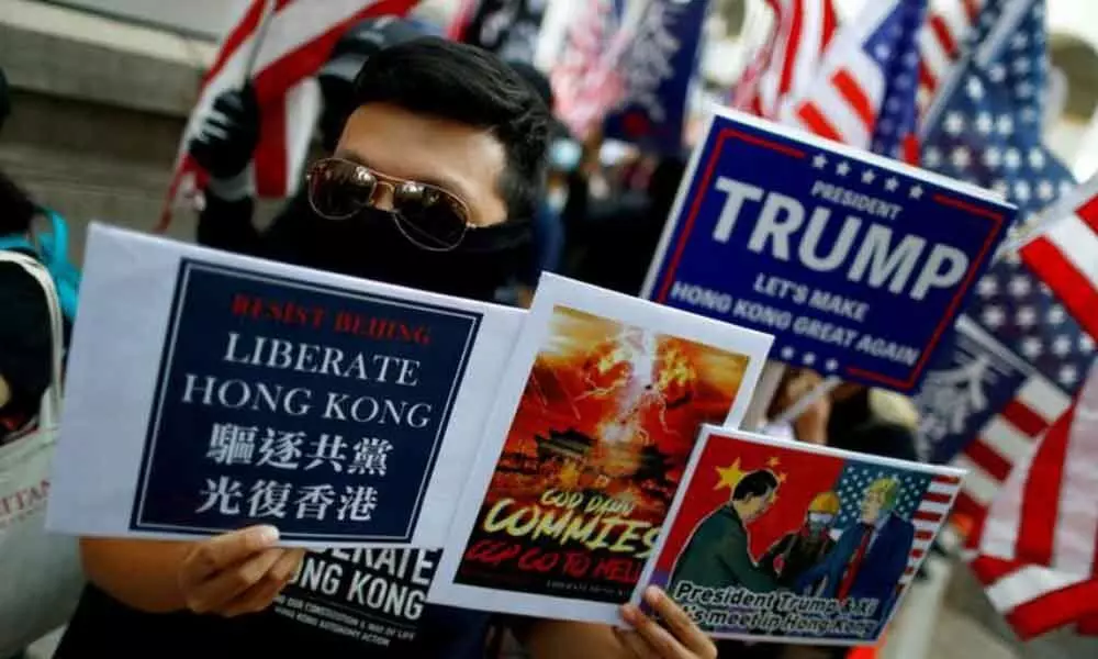 Hong Kong: Protesters thank Trump over support to anti-govt protests