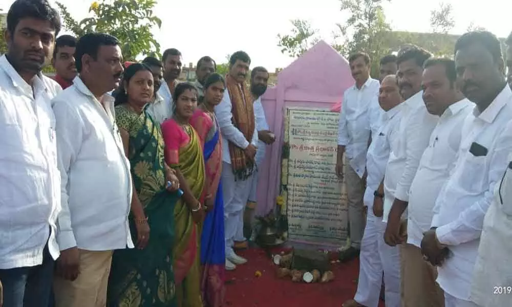 Several development works launched at Manoharabad