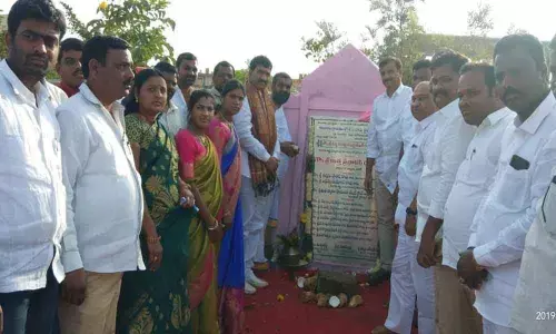 Several development works launched at Manoharabad