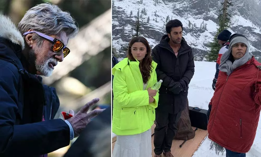 Brahmastra: Fans are super excited for the film after these BTS photos of Ranbir Kapoor, Alia Bhatt and Amitabh Bachchan goes viral