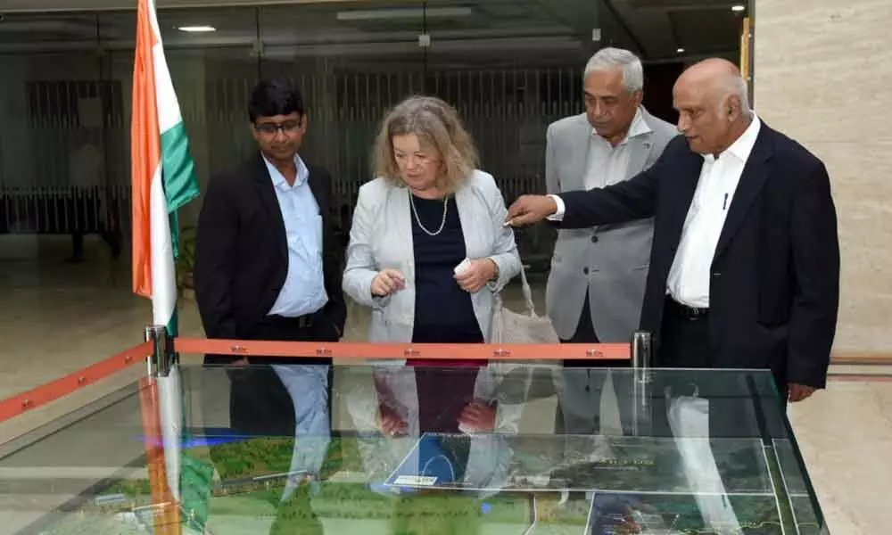 Tirupati: German Consul General Karin Stoll visits Sri City