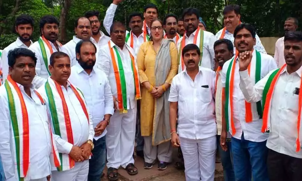 Congress protests over RTC fare hike