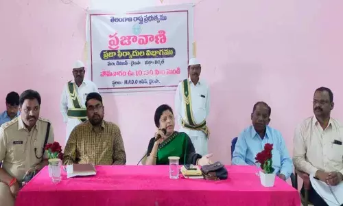 Solve peoples grievances at once: Nirmal Collector M Prashanthi