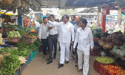 Sheds to be built at vegetable market