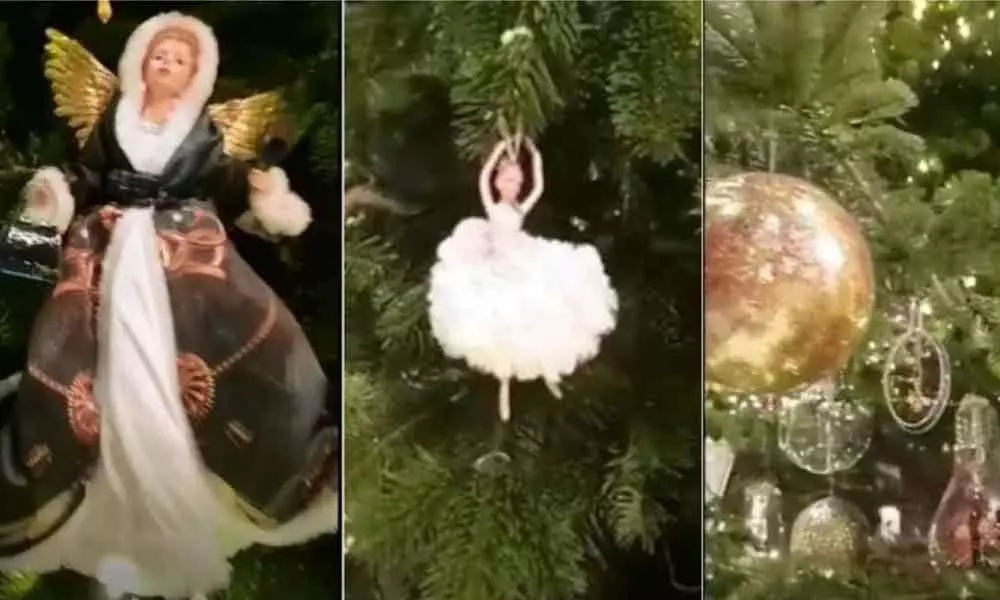 A Christmas tree with different ornaments worth Rs 107 crore might be the worlds most expensive in Spain