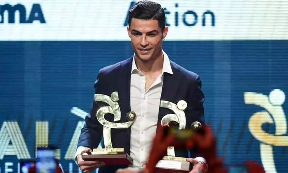 Cristiano Ronaldo Crowned with the Serie A Player of the Year Award