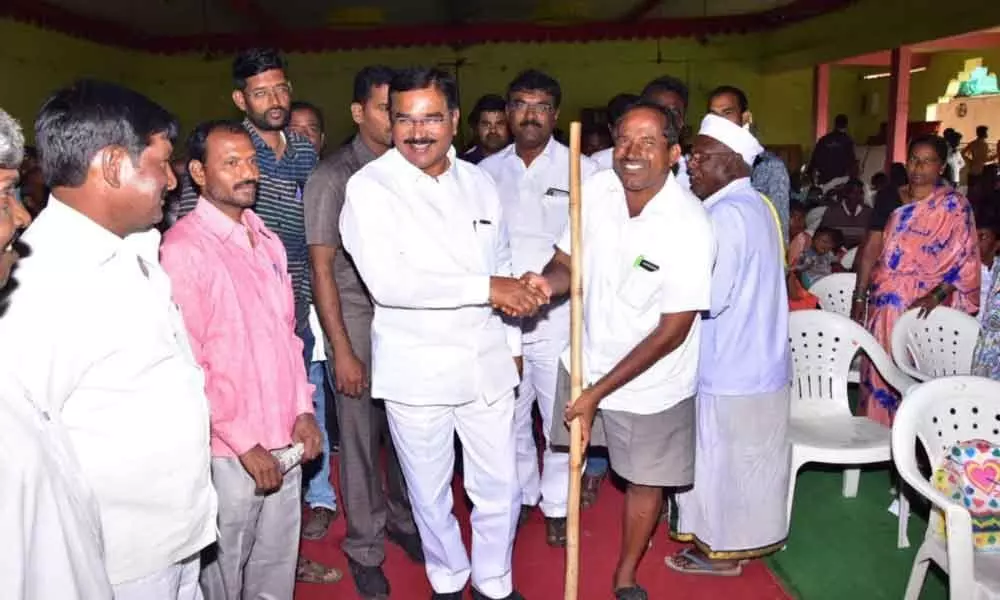 Government committed to the welfare of disabled: Minister Singireddy Niranjan Reddy in Mahbubnagar