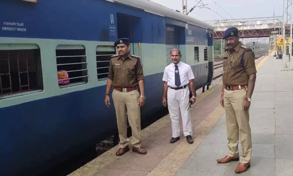 Passengers advised not to travel on coaches for disabled in Khammam railway station