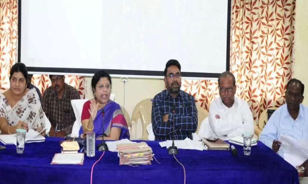 Take measures to protect government lands: Nirmal Collector M Prashanthi