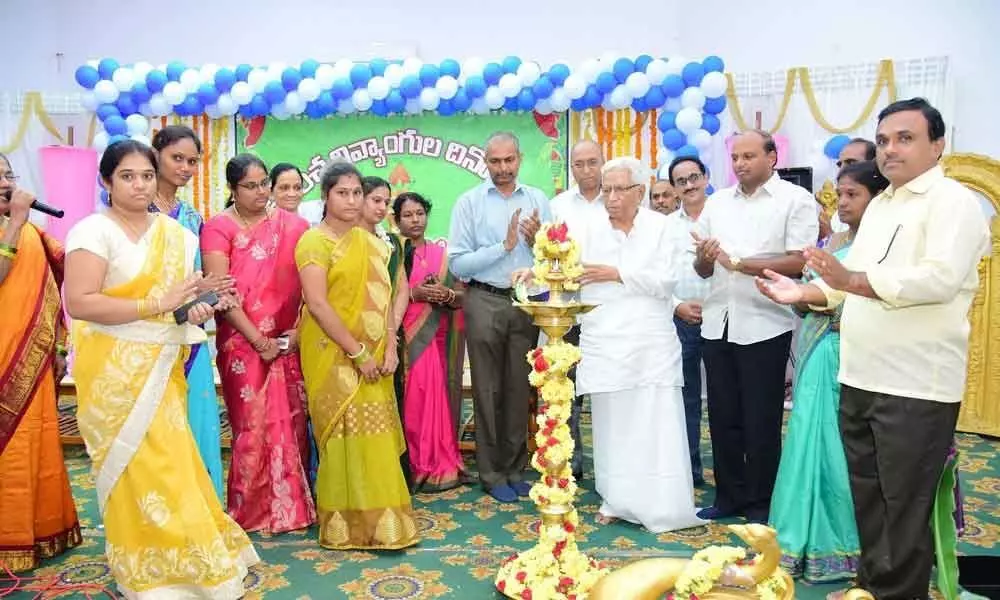 Tirupati: RASS observes World Disabled Day