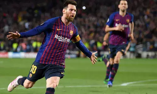 Three days, two landmarks for FC Barcelona Little Master Lionel Messi