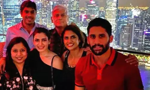 Samantha Akkineni and Hubby Naga Chaitanya has been Spending quality time in Singapore