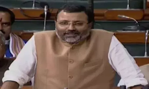 BJP MP Nishikant Dube asks Centre to make law to ban social media