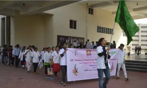Hyderabad: GITAM School of Pharmacy Celebrated National Pharmacy Week – 2019
