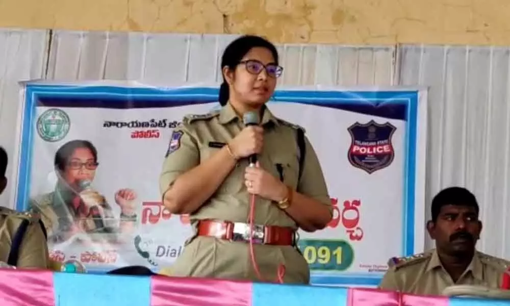 Cops conduct awareness meet for girls, women