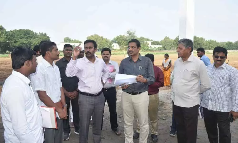 Kadapa: Land for medical college inspected