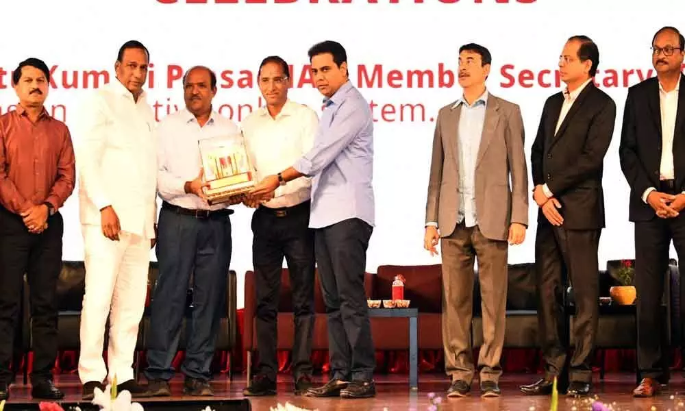 TSPCB wins award from TS govt