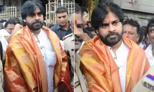 Pawan Kalyan Visits Tirumala and sought blessings from Srivaru on Wednesday