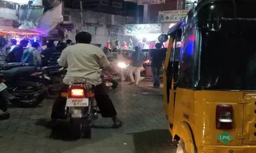 LB Nagar: Parking woes in narrow lane