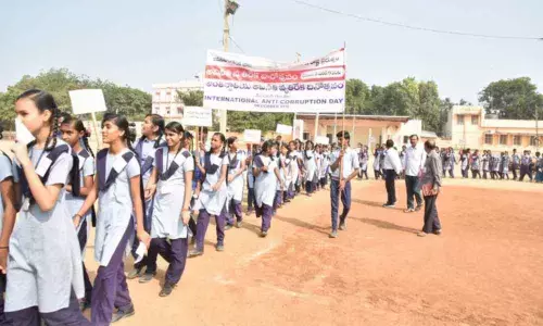 Corruption-free society is everyones responsibility: Nizamabad Collector M Rammohan Rao