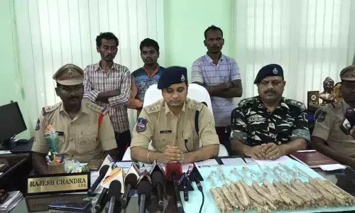 3 suspected associates of CPI-Maoist held in Kothagudem