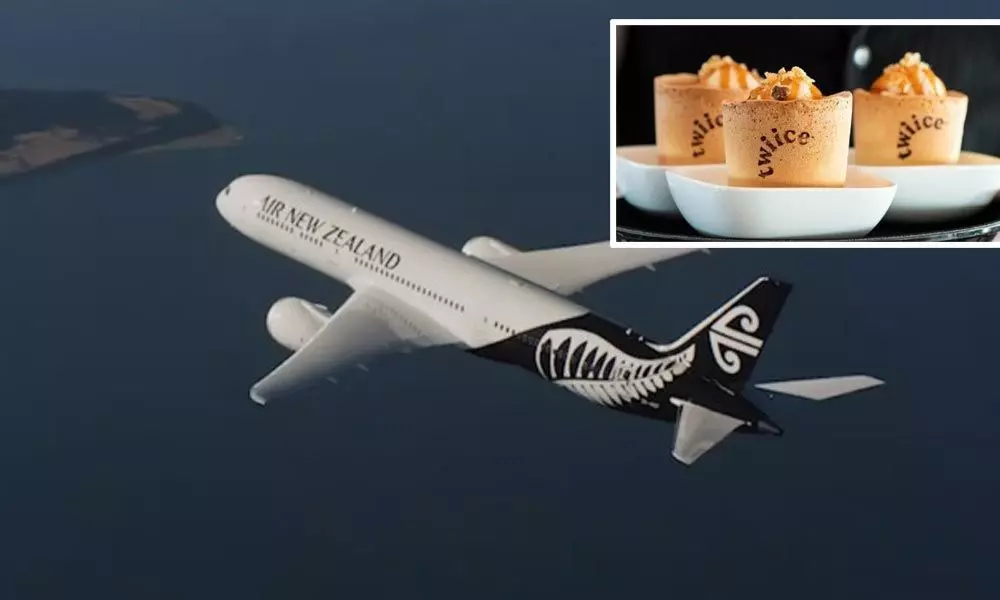 NZ airline trials edible coffee cups to reduce waste