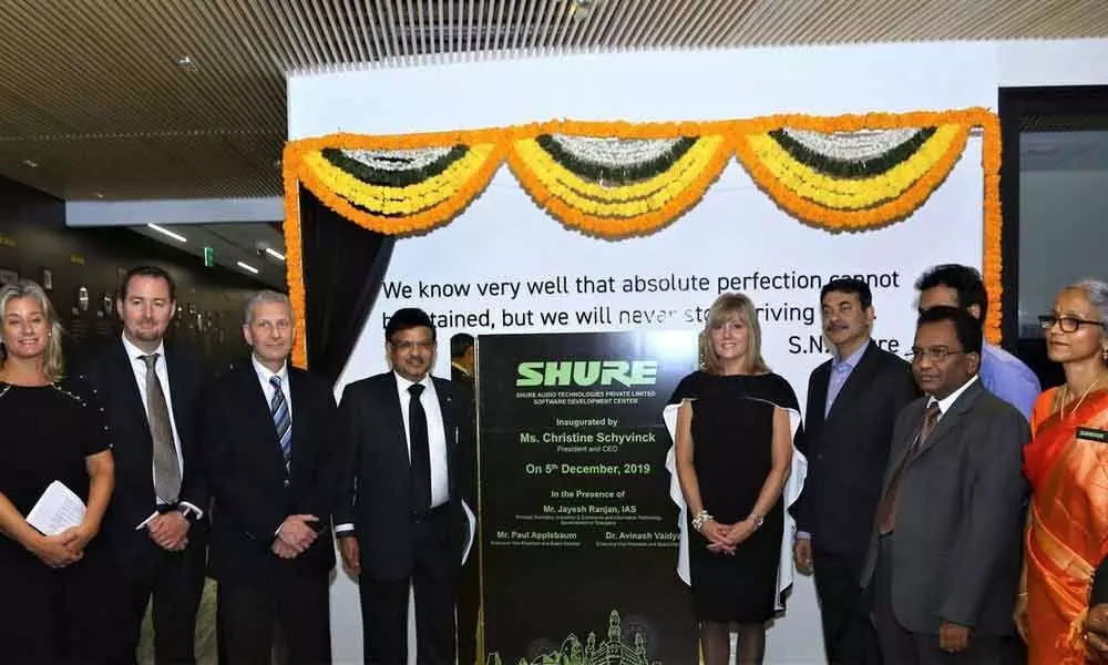 Shure opens engineering centre in Hyderabad