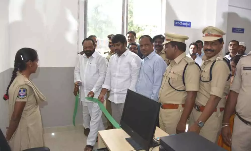 Mancherial: Kotapalli police station building inaugurated
