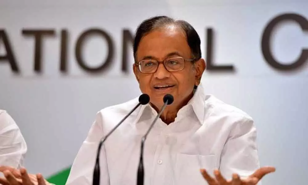 GDP unstoppable fall 8, 7, 6.6, 5.8, 5, 4.5 continues, says P Chidambaram