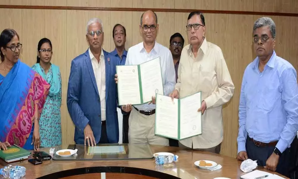 PJTSAU, CESS sign MoU for Agricultural research