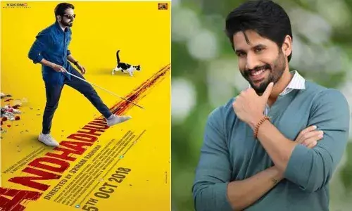 Akkineni hero eyes on Andhadhun!