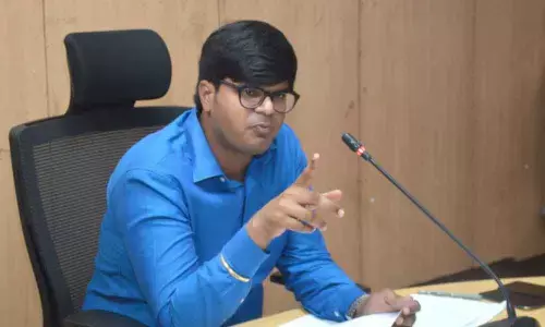 Khammam: ITDA Project Officer VP Goutham reviews Giri Vikasam scheme