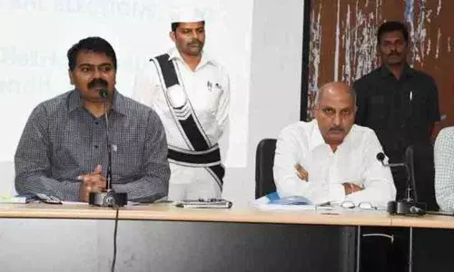 Bankers told not to remit benefits into loan accounts: Collector MV Seshagiri Babu