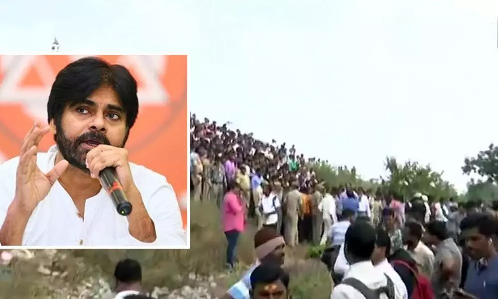 Instant Justice has met, Pawan Kalyan on the encounter of four accused