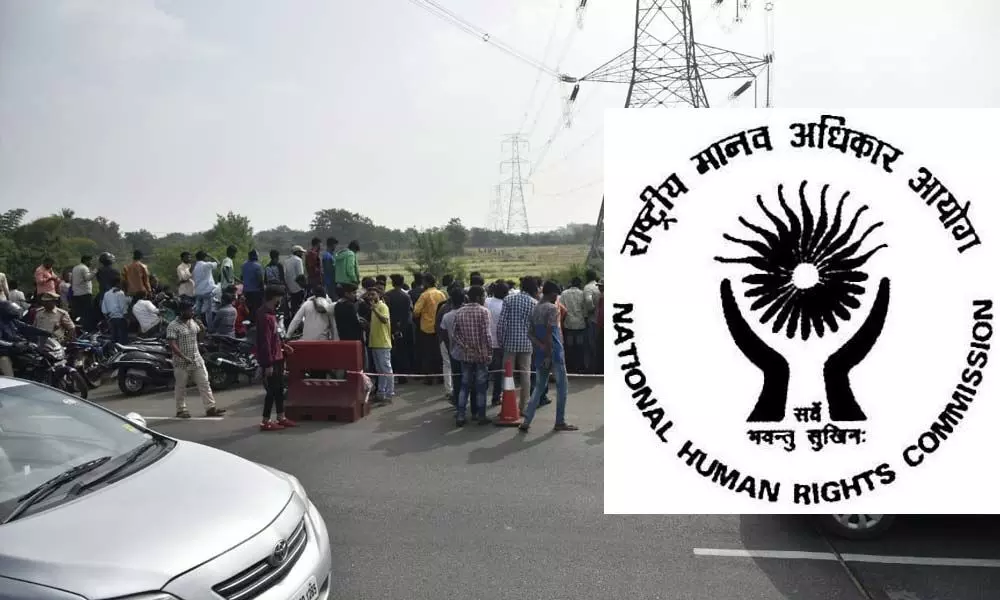 NHRC issues notices to Telangana police on encounter in Disha case