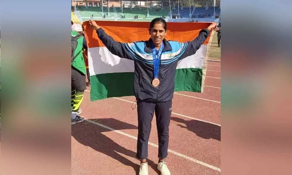 Vijayawada: Priti Lamba bags bronze at South Asian Games