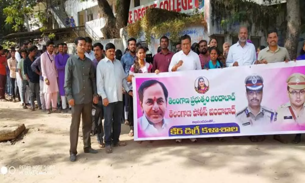 Nizamabad: Disha killers encounter celebrated