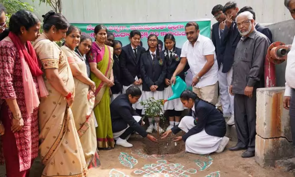 Hyderabad: As a part of the Green India Challenge launched by J Santosh Kumar