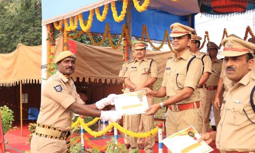 SP S Senthil Kumar lauds Home Guards services in Chittoor