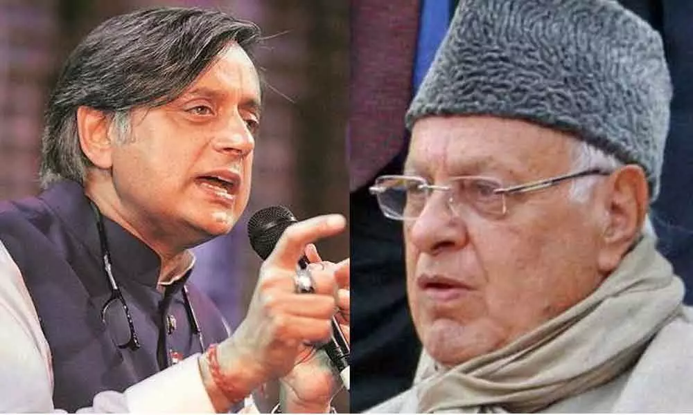 Farooq writes to Tharoor, says we are not criminals