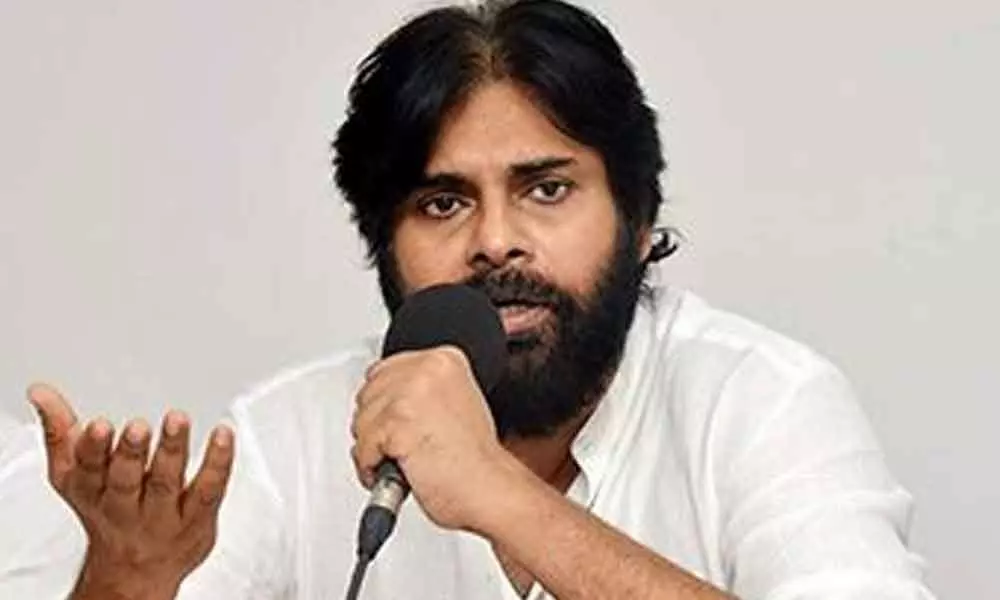 Pawan Kalyan demands govt to implement social security pension to farmers above the age of 60 years