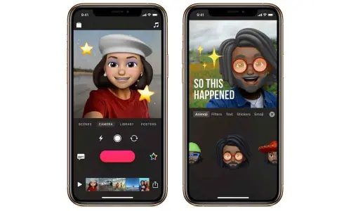 Apples Clips updated with new Animoji and Memoji support