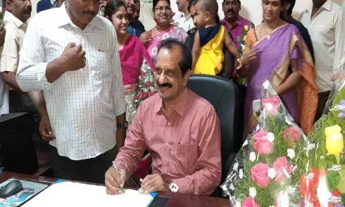 JNTU-K Rector, Registrar take charge in Kakinada