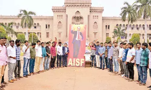 Dr Ambedkars death anniversary observed at Osmania University