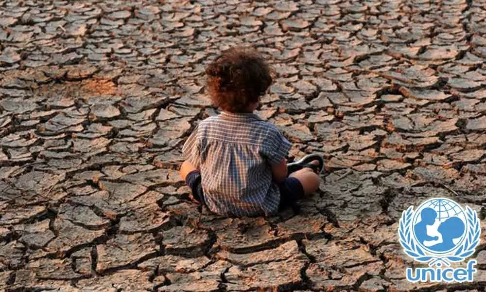 Climate crisis threatening child rights: Unicef